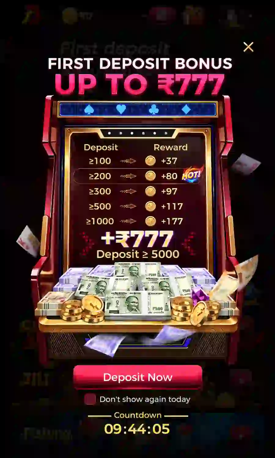 BONU1 Game promotion and mobile app screen